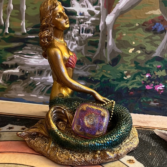 Czech Art Glass Pendant - Picture 3 of 5